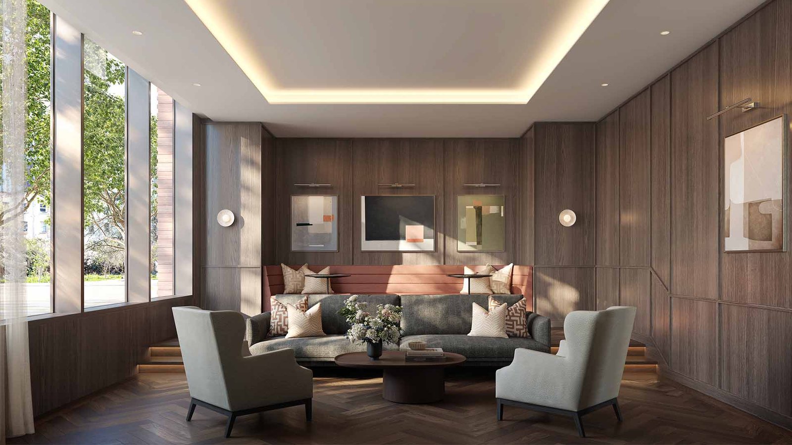 Contemporary interior representing Arada's design-led approach